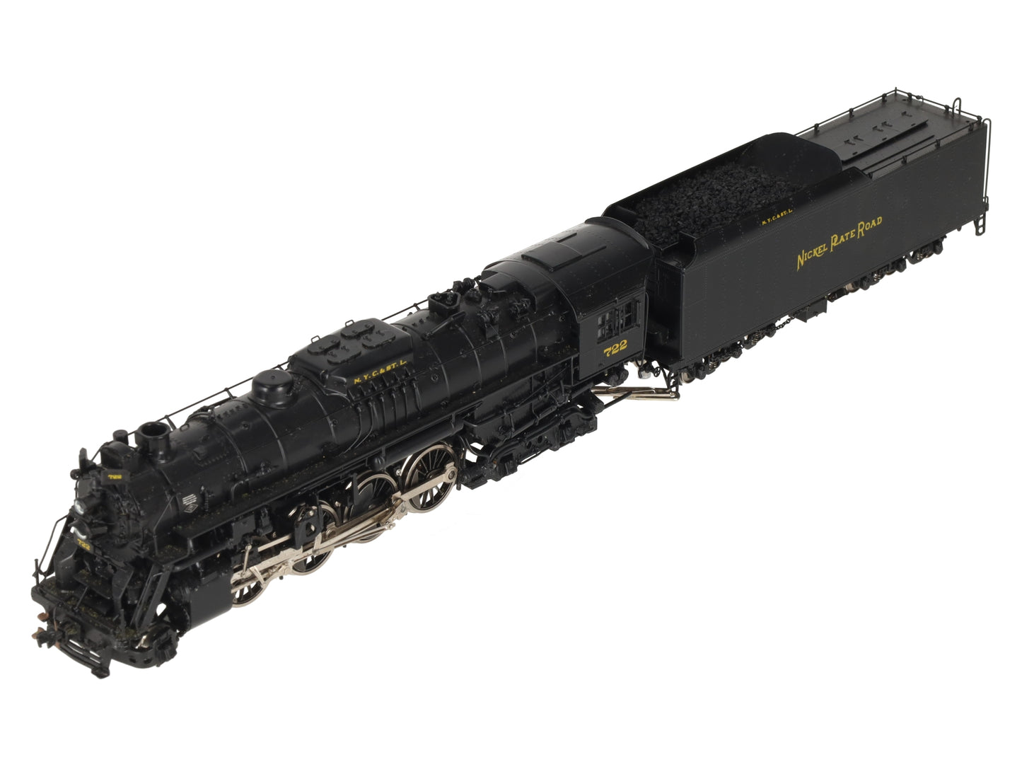 Precision Scale Co. 16628-1 HO BRASS NKP 2-8-4 S-1 Steam Loco & Tender - Painted EX/Box