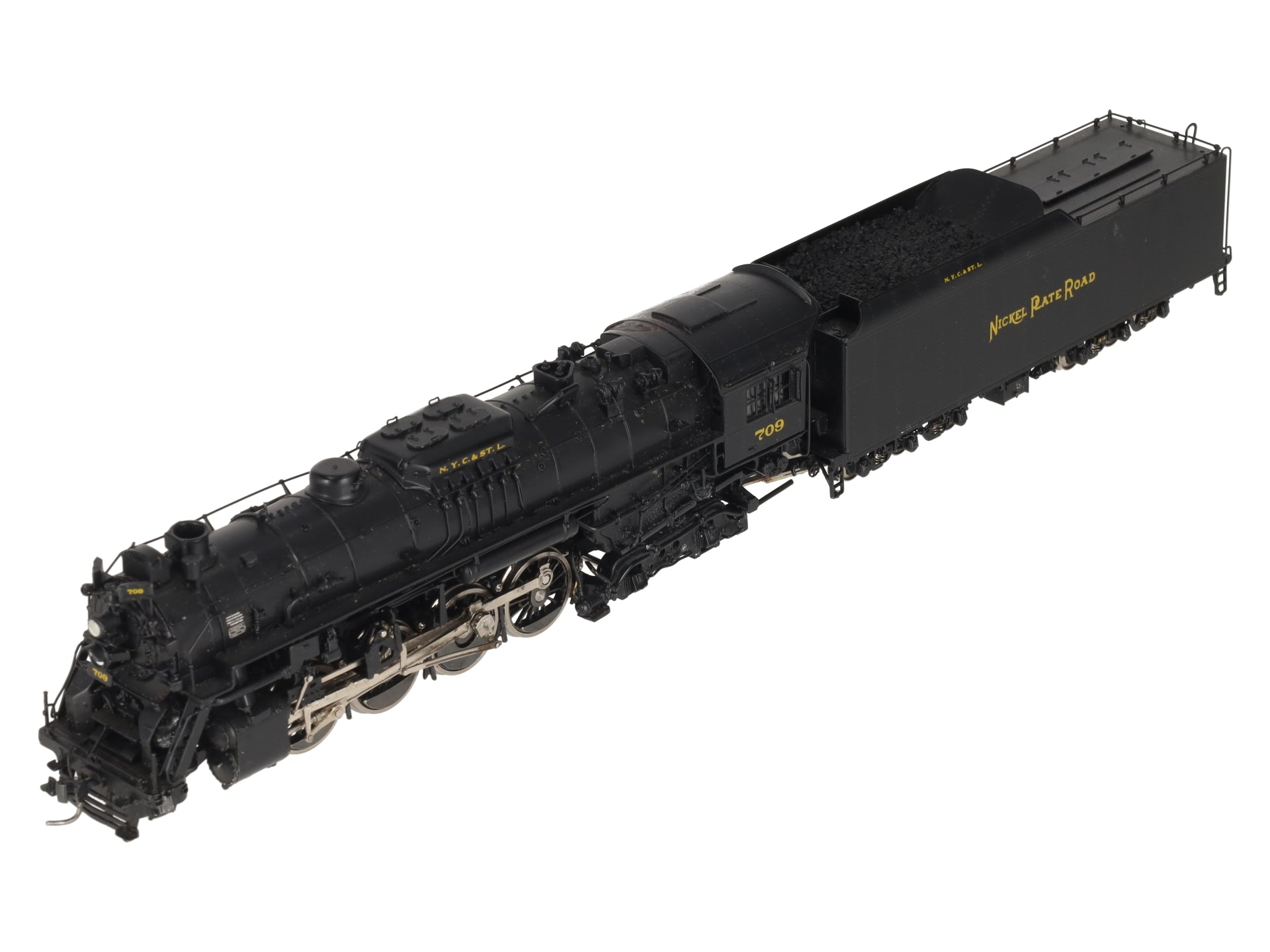 Precision Scale Co. 16626-1 HO BRASS NKP 2-8-4 Steam Loco & Tender - Painted EX/Box