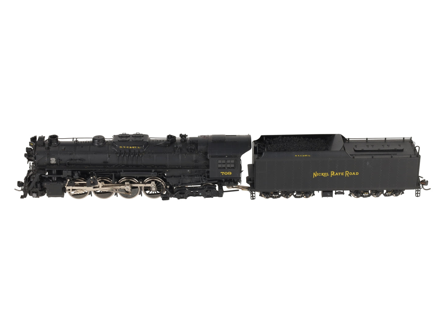 Precision Scale Co. 16626-1 HO BRASS NKP 2-8-4 Steam Loco & Tender - Painted EX/Box