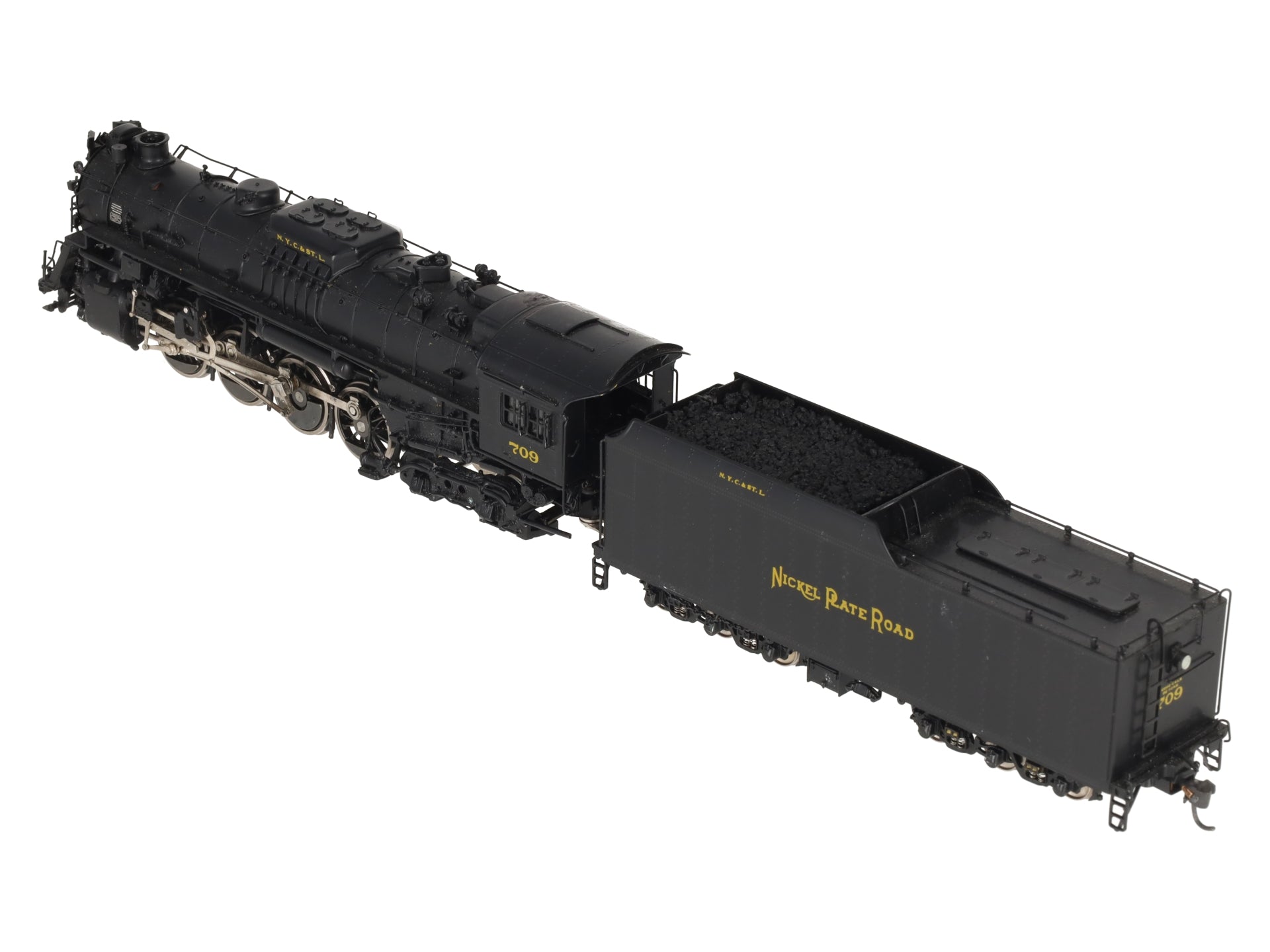 Precision Scale Co. 16626-1 HO BRASS NKP 2-8-4 Steam Loco & Tender - Painted EX/Box