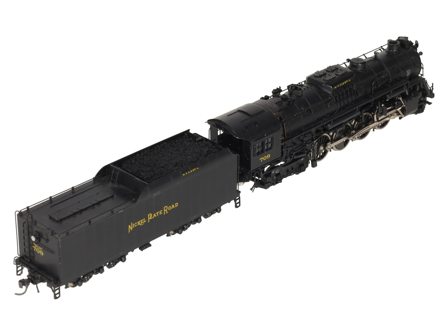 Precision Scale Co. 16626-1 HO BRASS NKP 2-8-4 Steam Loco & Tender - Painted EX/Box