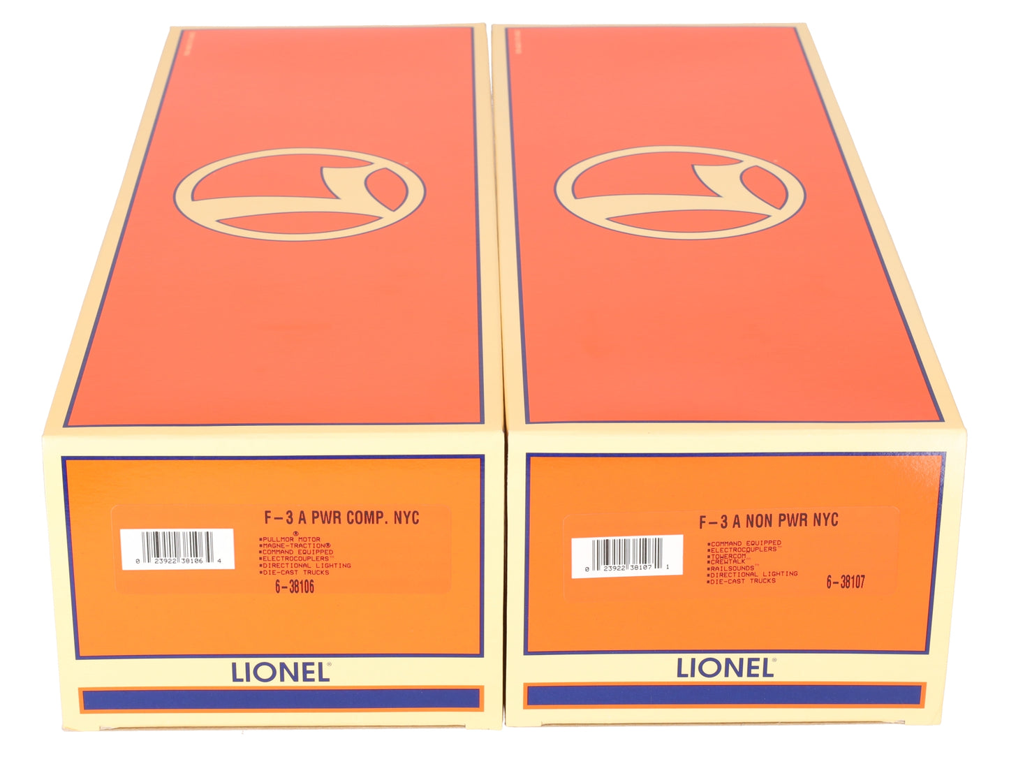 Lionel 6-18135 O Lionel Century Club 2333 New York Central F3 A-A Diesel Set LN/Box