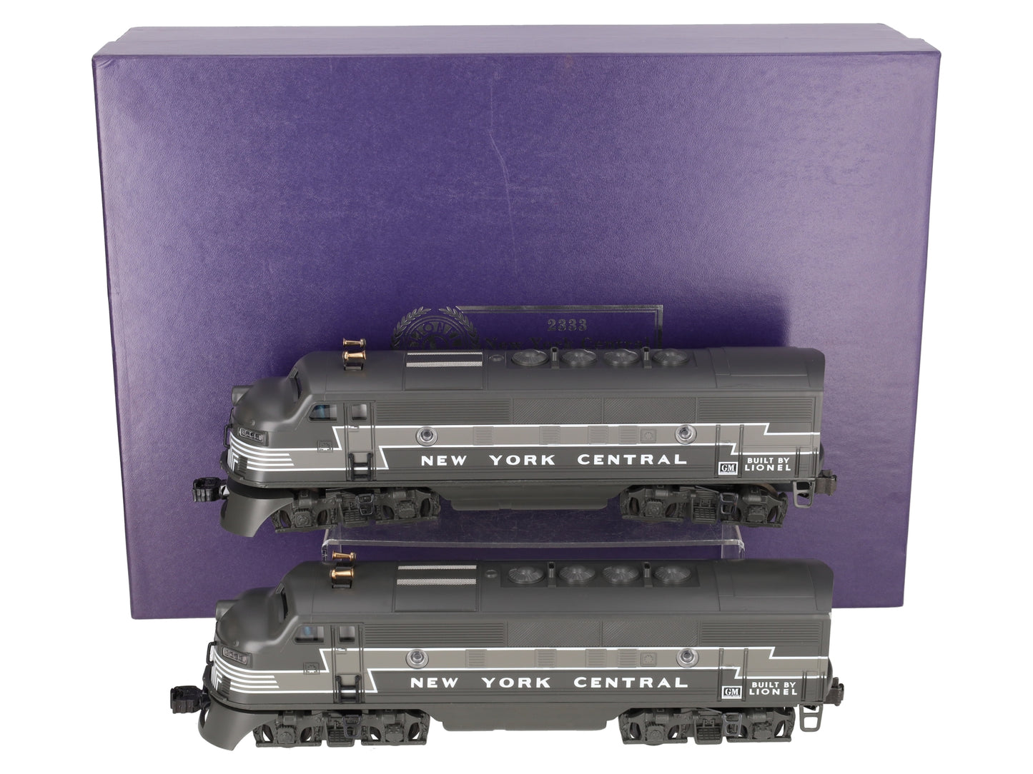 Lionel 6-18135 O Lionel Century Club 2333 New York Central F3 A-A Diesel Set LN/Box