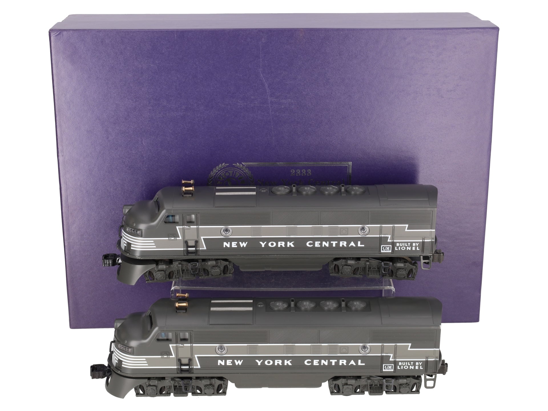 Lionel 6-18135 O Lionel Century Club 2333 New York Central F3 A-A Diesel Set LN/Box