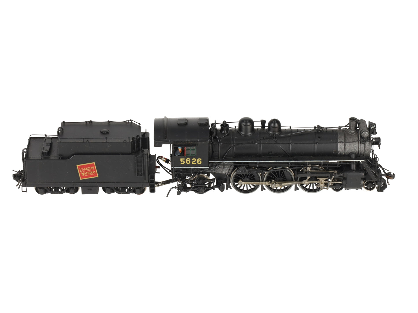 Overland 1459 HO BRASS 4-6-2 CN Steam Loco & Tender #5626 - Painted EX/Box