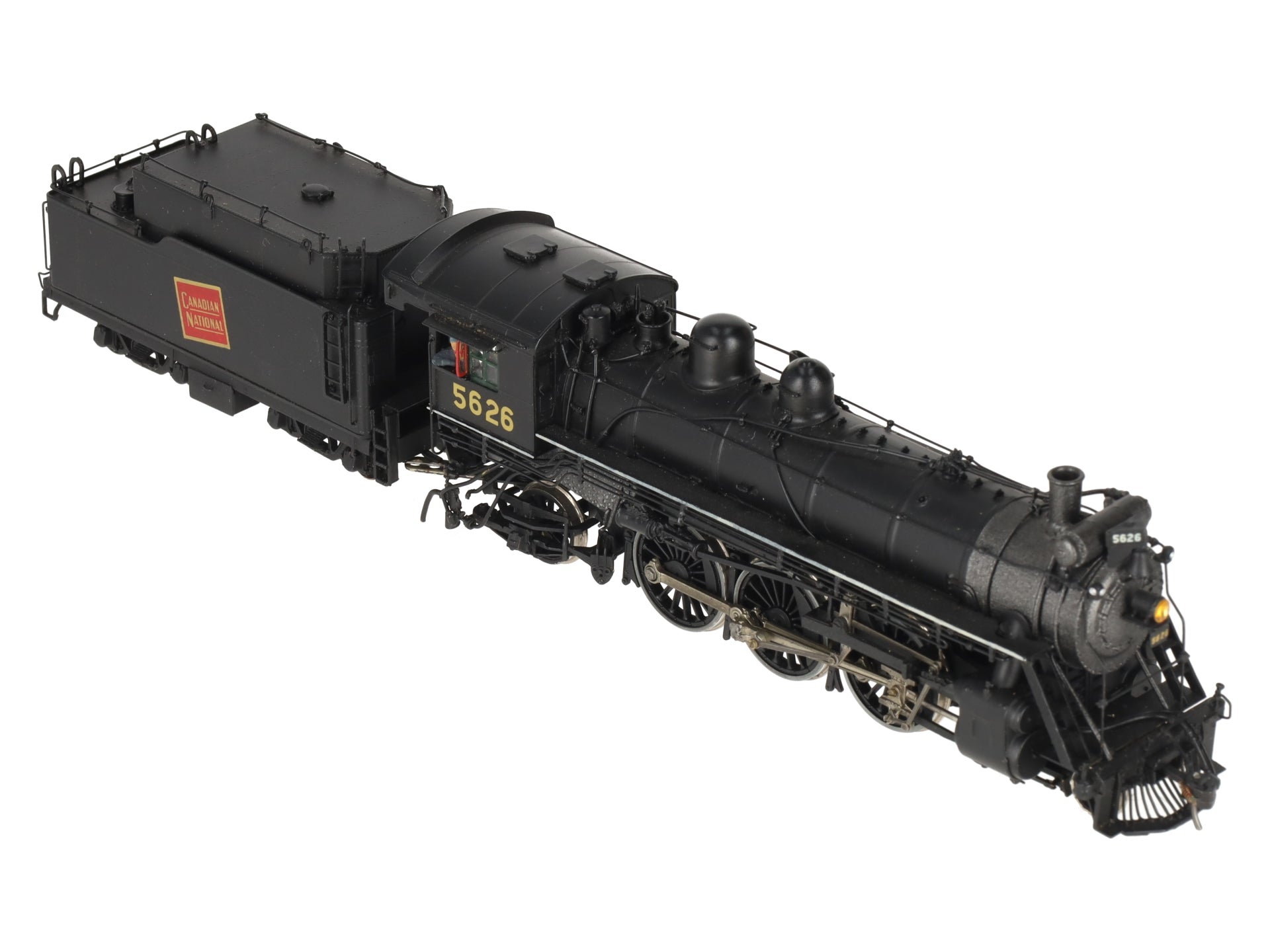 Overland 1459 HO BRASS 4-6-2 CN Steam Loco & Tender #5626 - Painted EX/Box