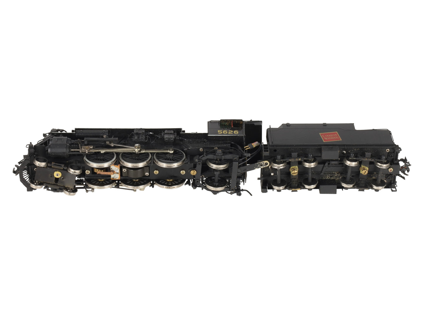 Overland 1459 HO BRASS 4-6-2 CN Steam Loco & Tender #5626 - Painted EX/Box