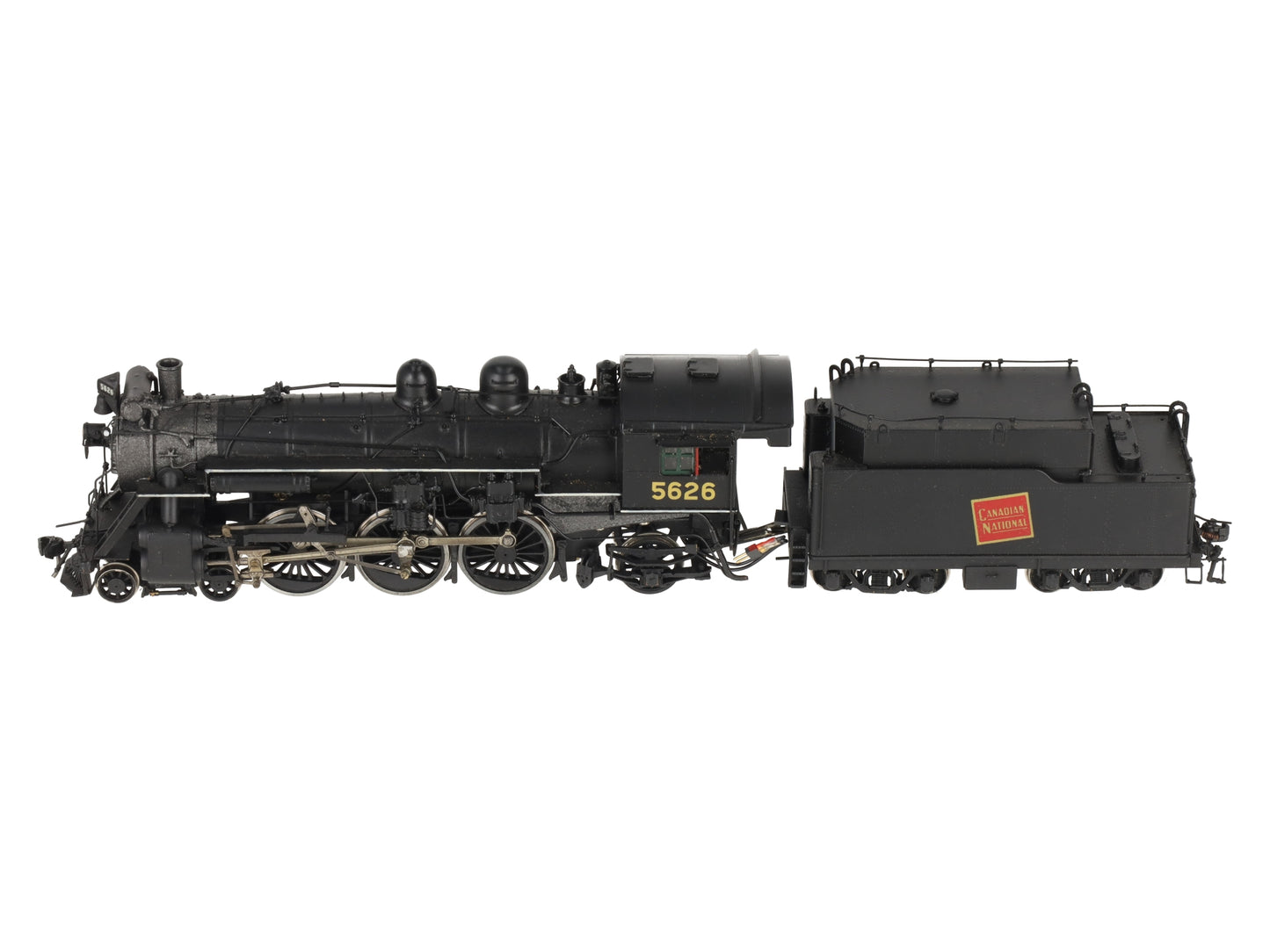 Overland 1459 HO BRASS 4-6-2 CN Steam Loco & Tender #5626 - Painted EX/Box