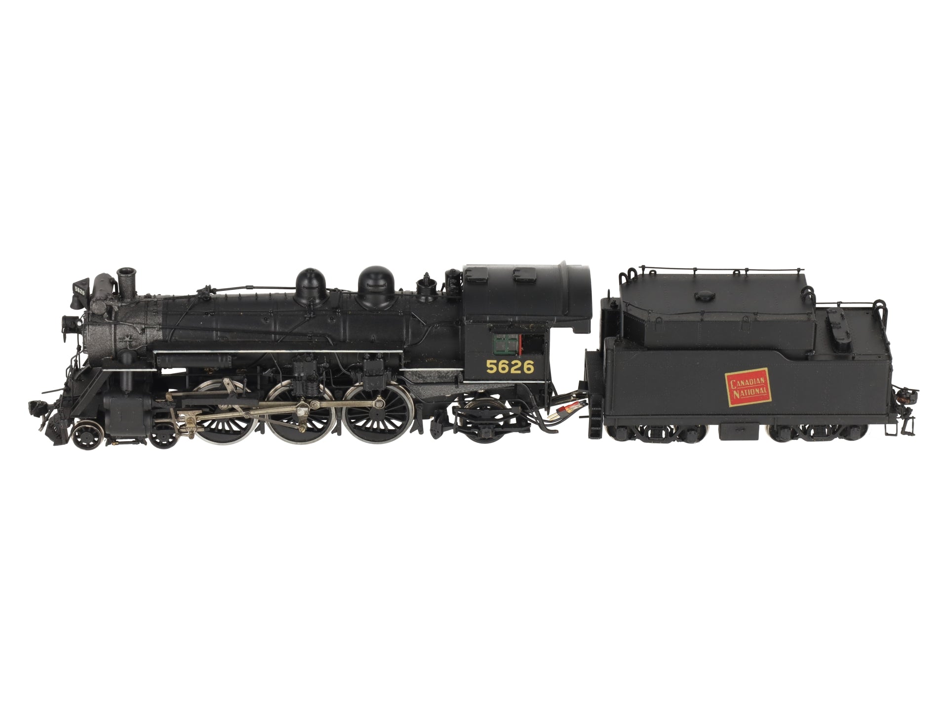 Overland 1459 HO BRASS 4-6-2 CN Steam Loco & Tender #5626 - Painted EX/Box