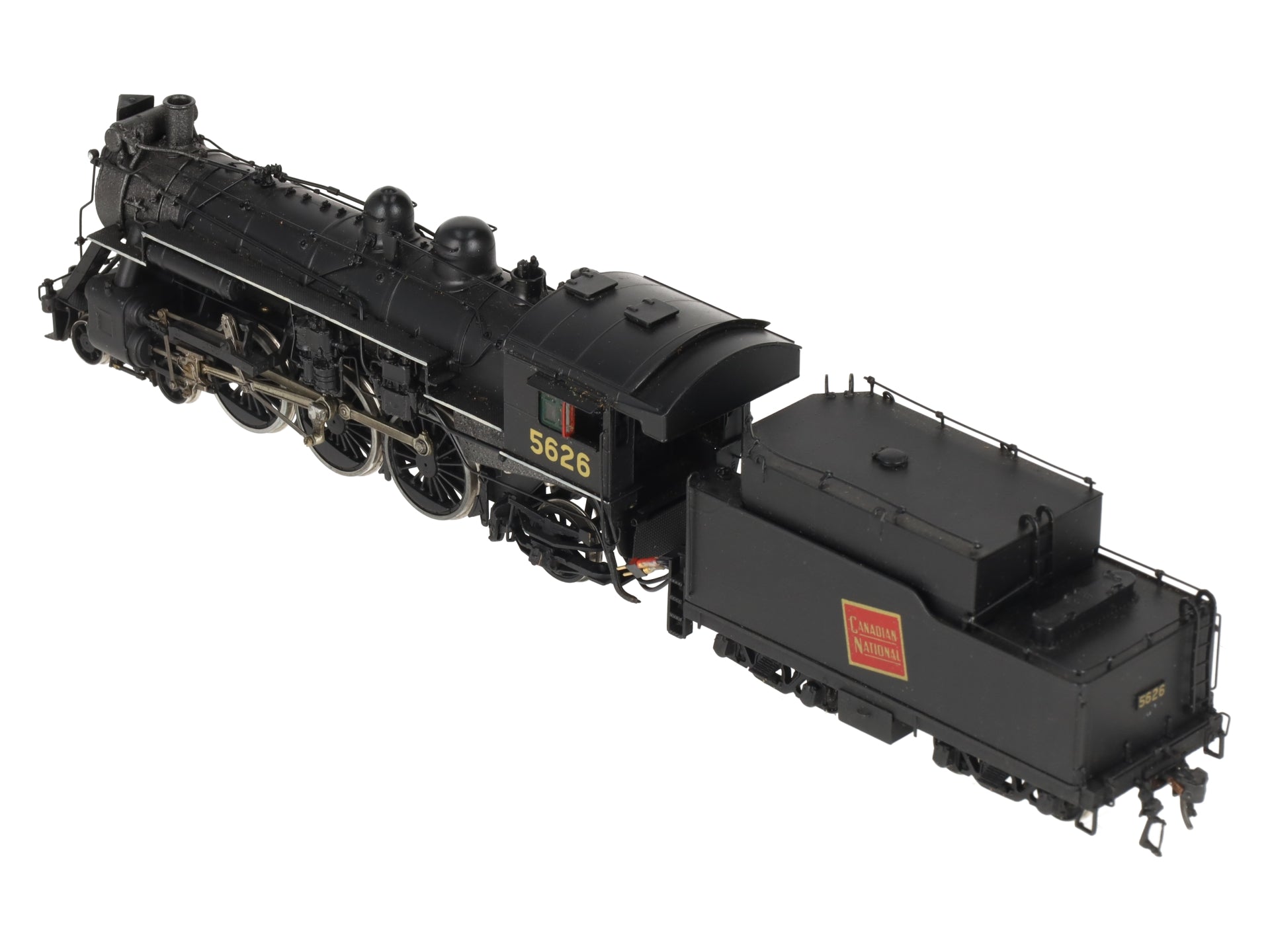 Overland 1459 HO BRASS 4-6-2 CN Steam Loco & Tender #5626 - Painted EX/Box