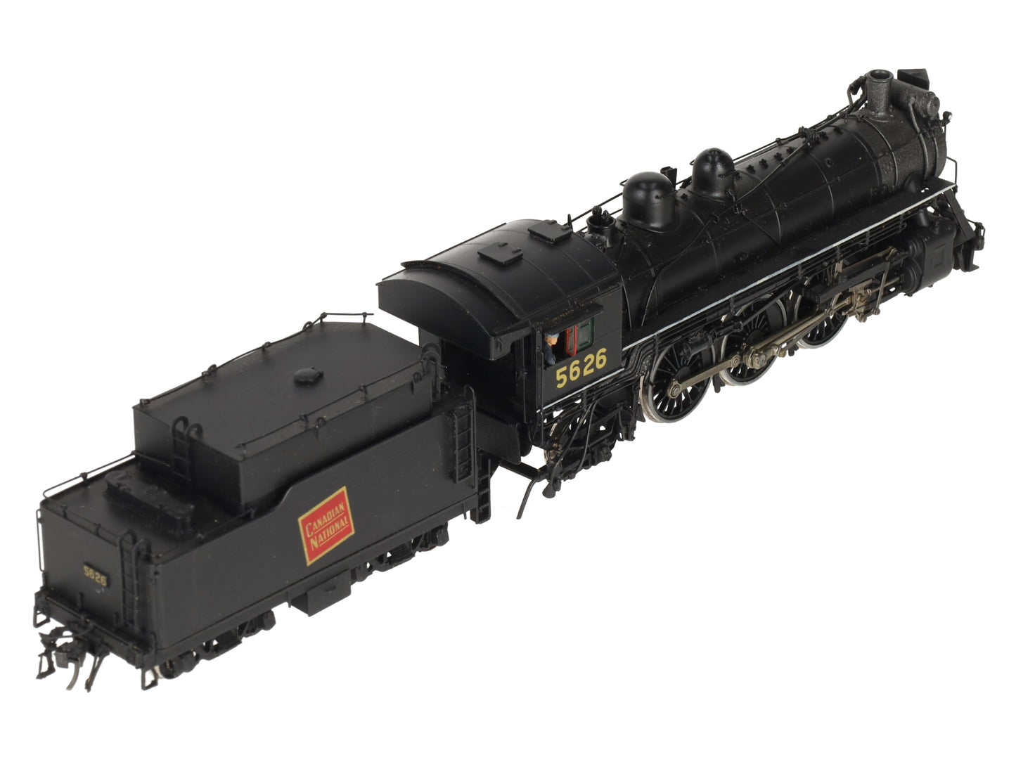 Overland 1459 HO BRASS 4-6-2 CN Steam Loco & Tender #5626 - Painted EX/Box