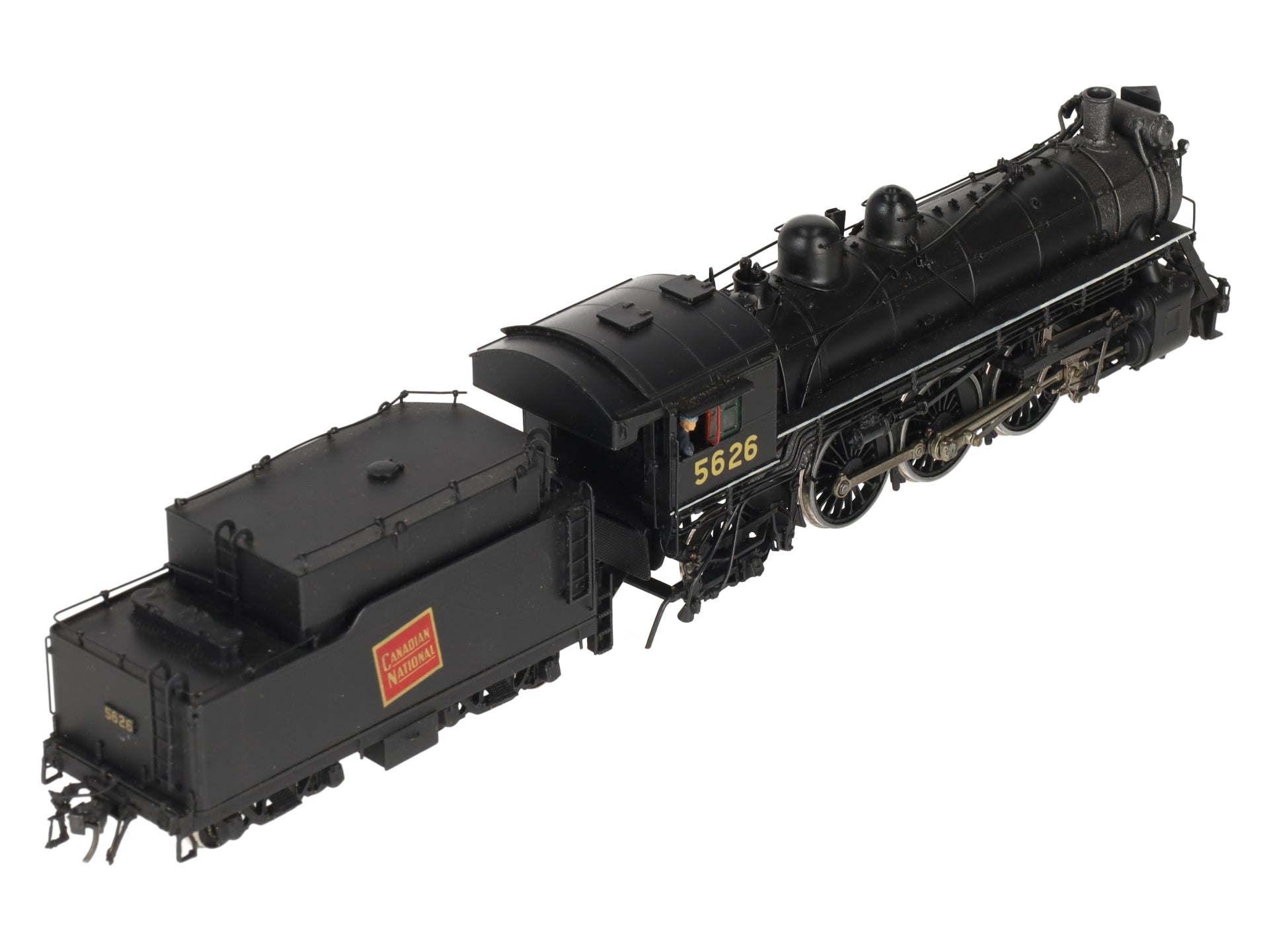 Overland 1459 HO BRASS 4-6-2 CN Steam Loco & Tender #5626 - Painted EX/Box
