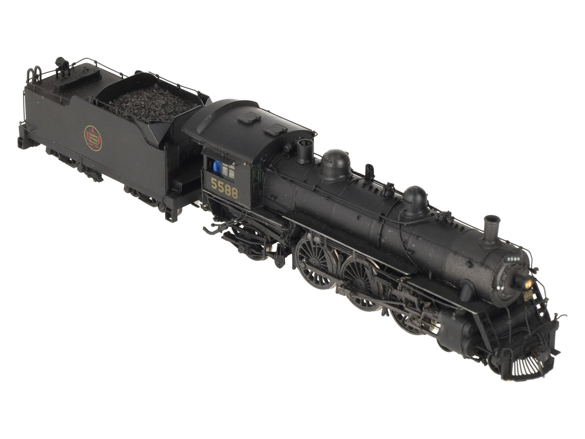 Overland 1467 HO BRASS CNR 4-6-2 K-3-b Steam Locomotive & Tender - Painted EX/Box