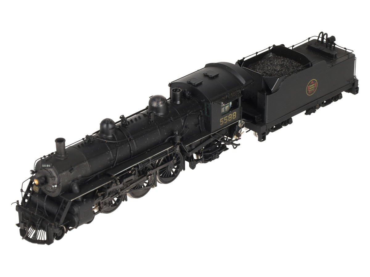 Overland 1467 HO BRASS CNR 4-6-2 K-3-b Steam Locomotive & Tender - Painted EX/Box