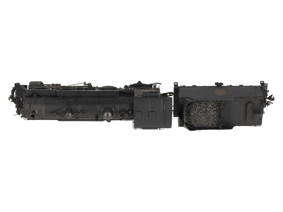 Overland 1467 HO BRASS CNR 4-6-2 K-3-b Steam Locomotive & Tender - Painted EX/Box