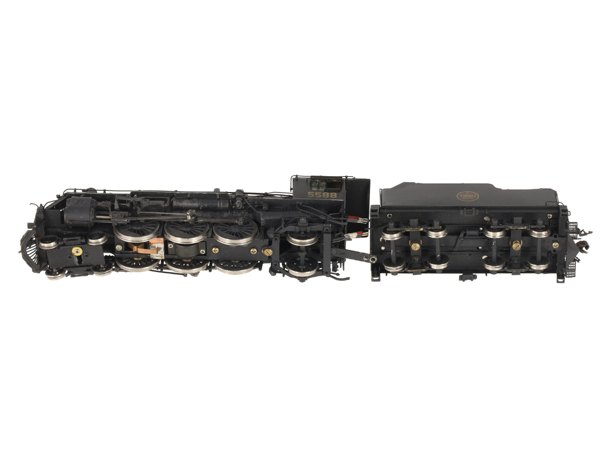 Overland 1467 HO BRASS CNR 4-6-2 K-3-b Steam Locomotive & Tender - Painted EX/Box