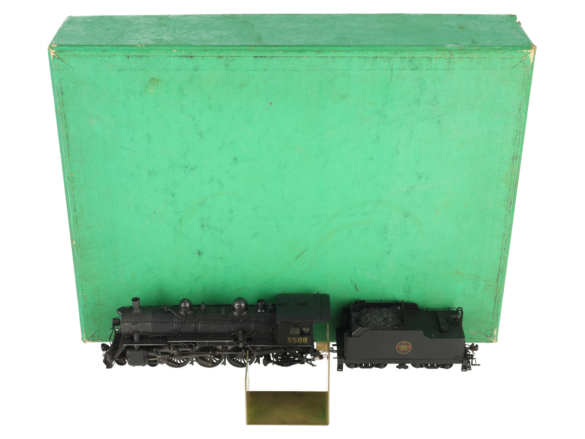 Overland 1467 HO BRASS CNR 4-6-2 K-3-b Steam Locomotive & Tender - Painted EX/Box
