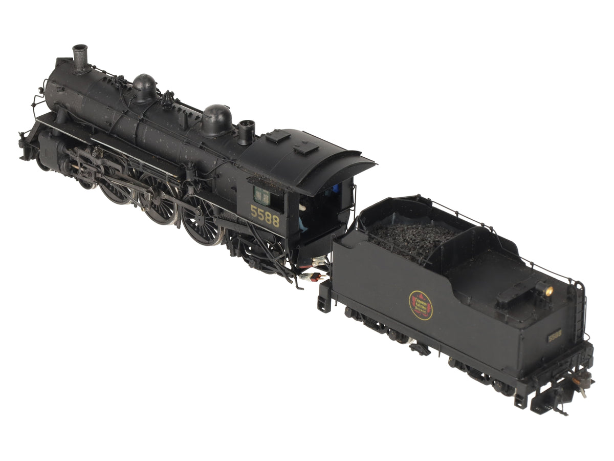 Overland 1467 HO BRASS CNR 4-6-2 K-3-b Steam Locomotive & Tender - Painted EX/Box