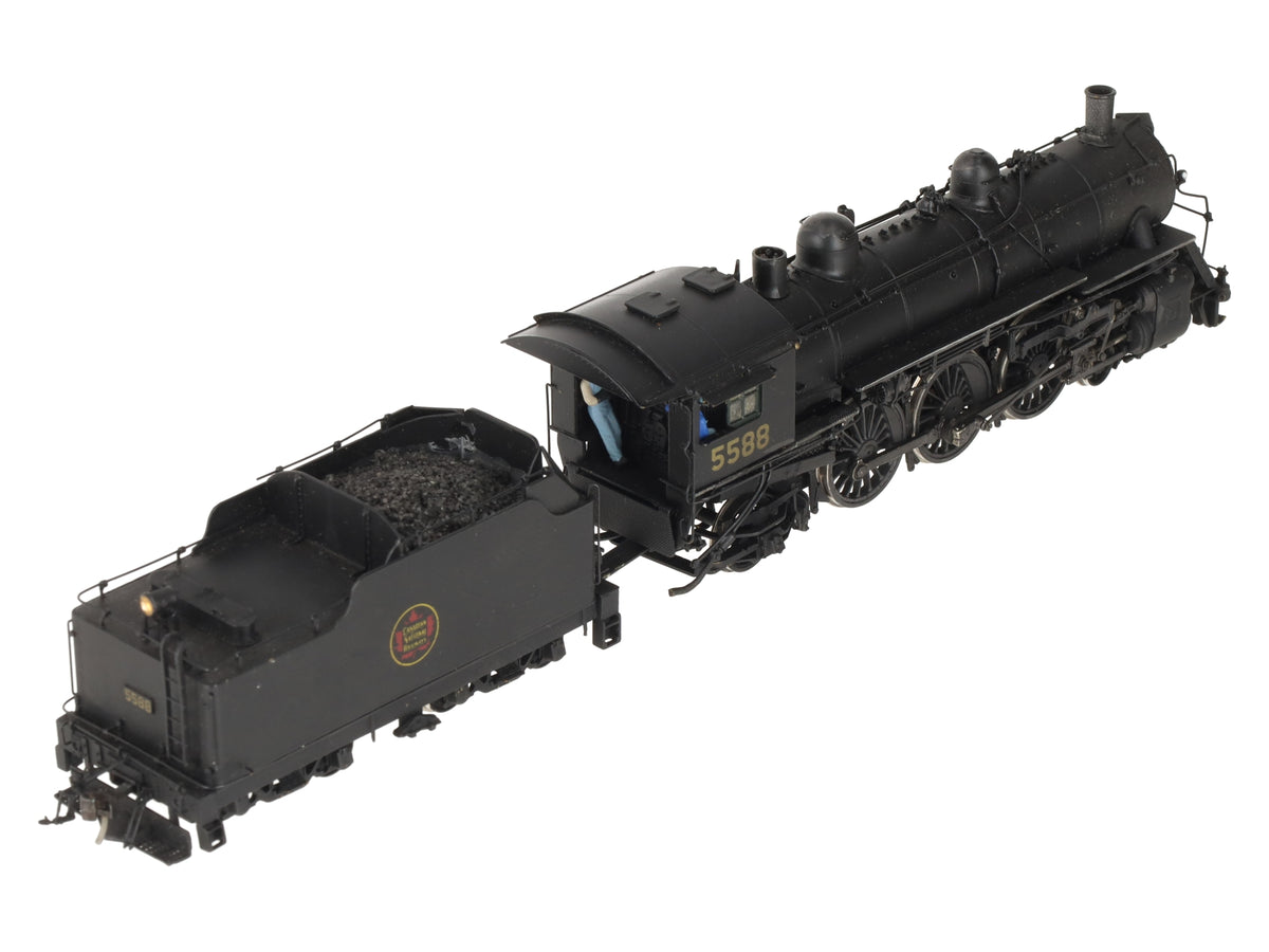 Overland 1467 HO BRASS CNR 4-6-2 K-3-b Steam Locomotive & Tender - Painted EX/Box