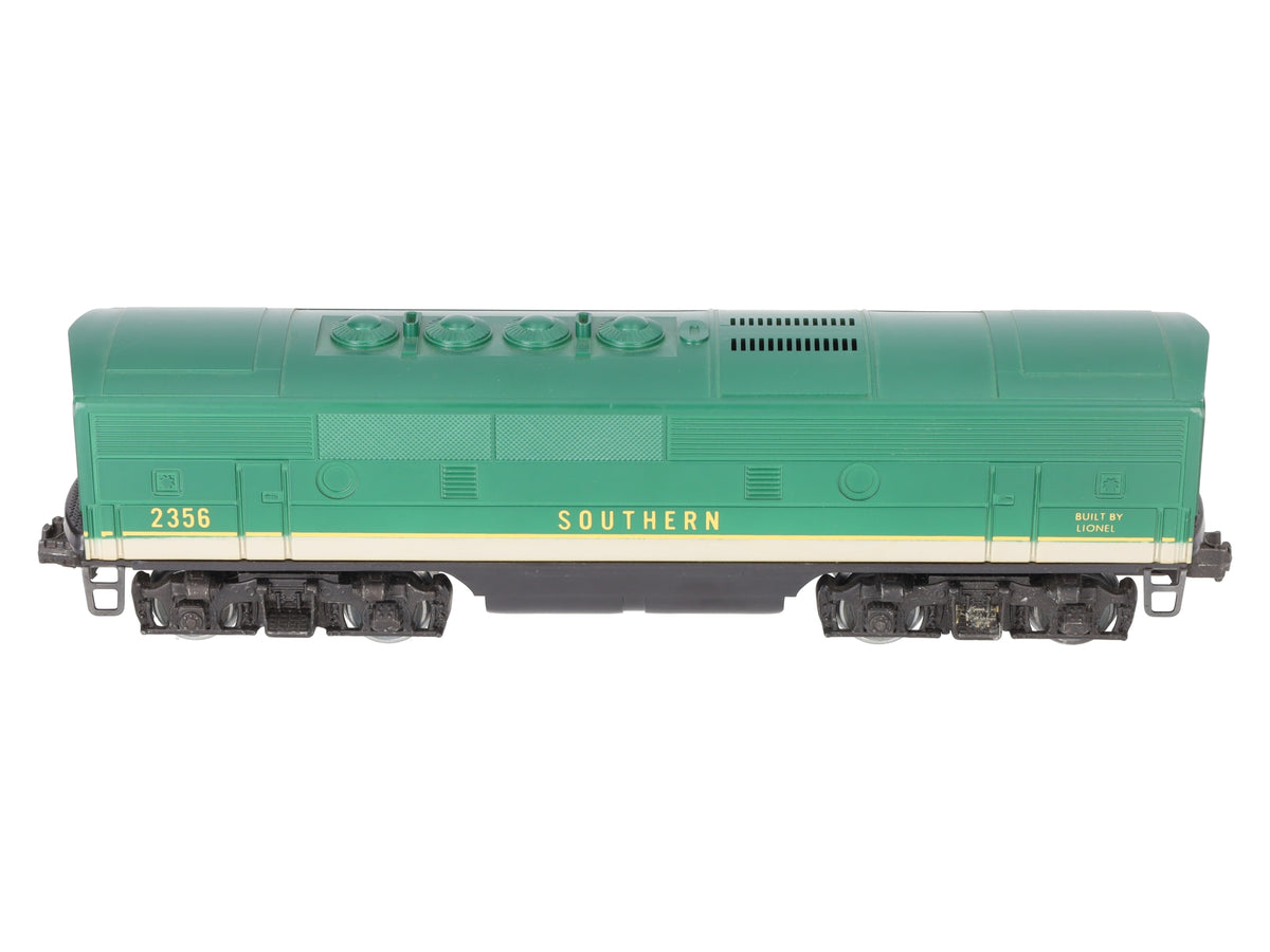 Lionel 2356 Vintage O Gauge Southern Unpowered B Diesel Locomotive #2356 EX