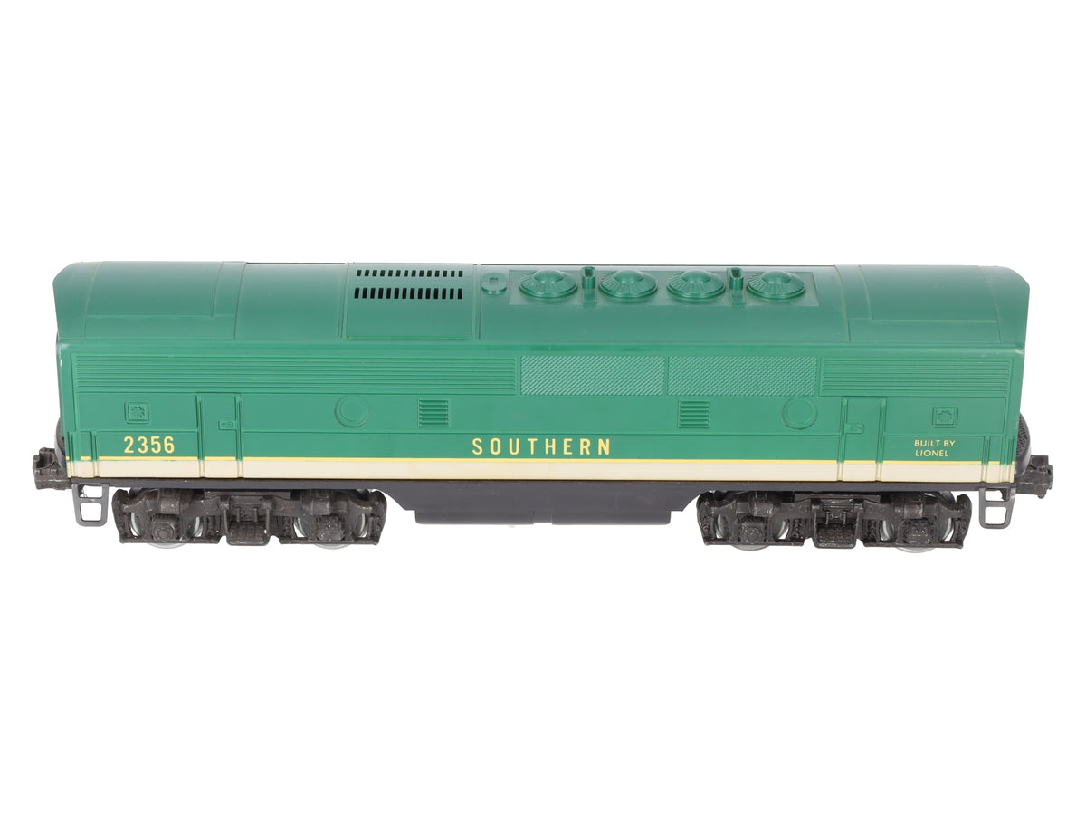 Lionel 2356 Vintage O Gauge Southern Unpowered B Diesel Locomotive #2356 EX
