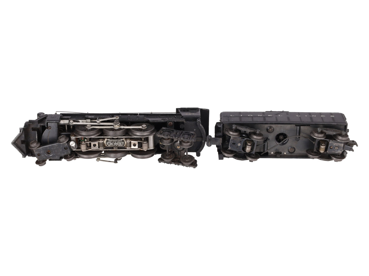 Lionel 665 Vintage O Gauge 4-6-4 Steam Locomotive with 6026W Tender VG