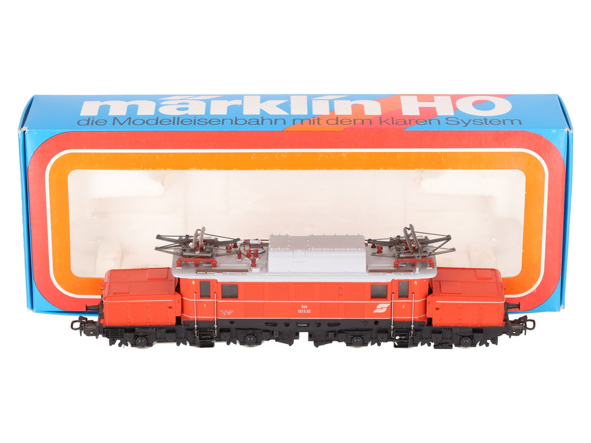Marklin 3159 HO Scale Austrian Federal Railways Cl. Electric Locomotive #1020.02 EX/Box