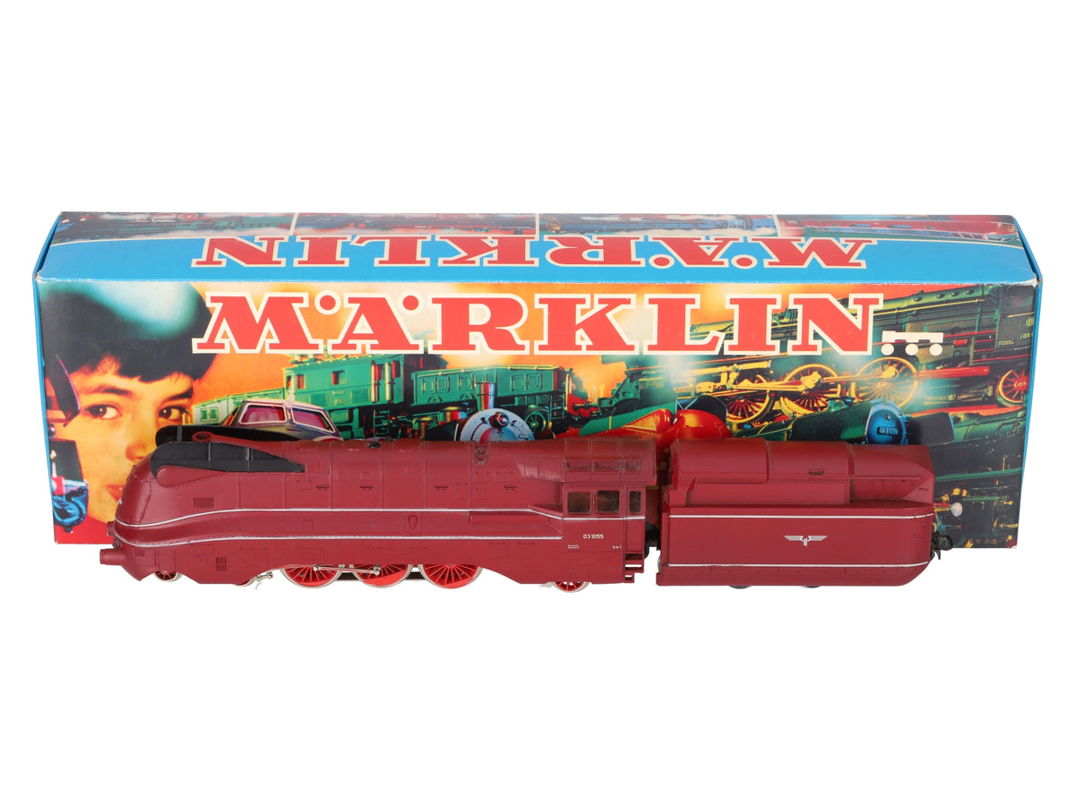 Marklin 3089 HO Scale 4-6-2 Steam Locomotive & Tender #031055 EX/Box