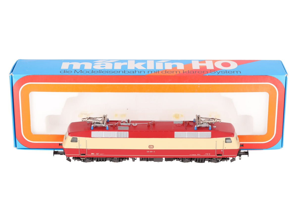 Marklin 3153 HO Scale German Railroad Class 120 Electric Locomotive #001-3 EX/Box