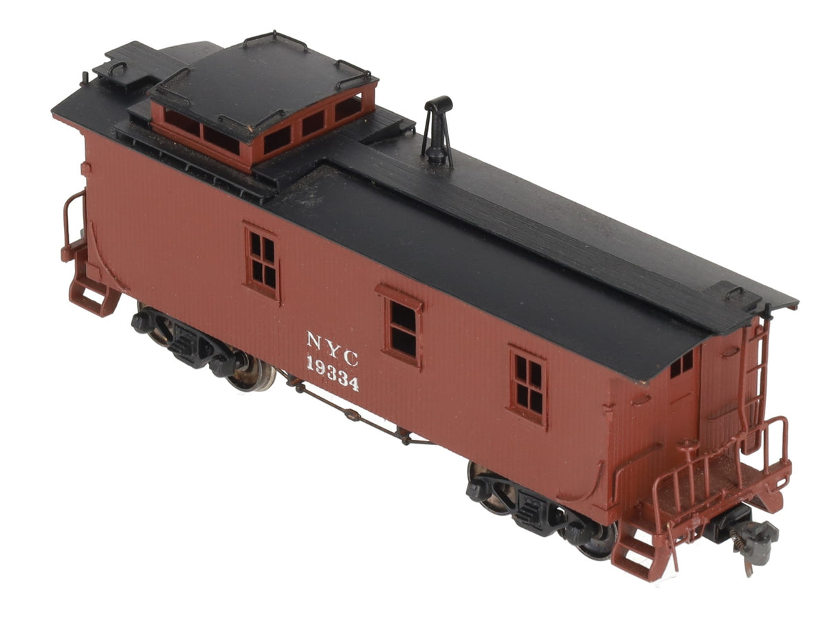 AWE HO BRASS New York Central "19000" Standard Caboose w/"AB" #19334 - Painted/Box