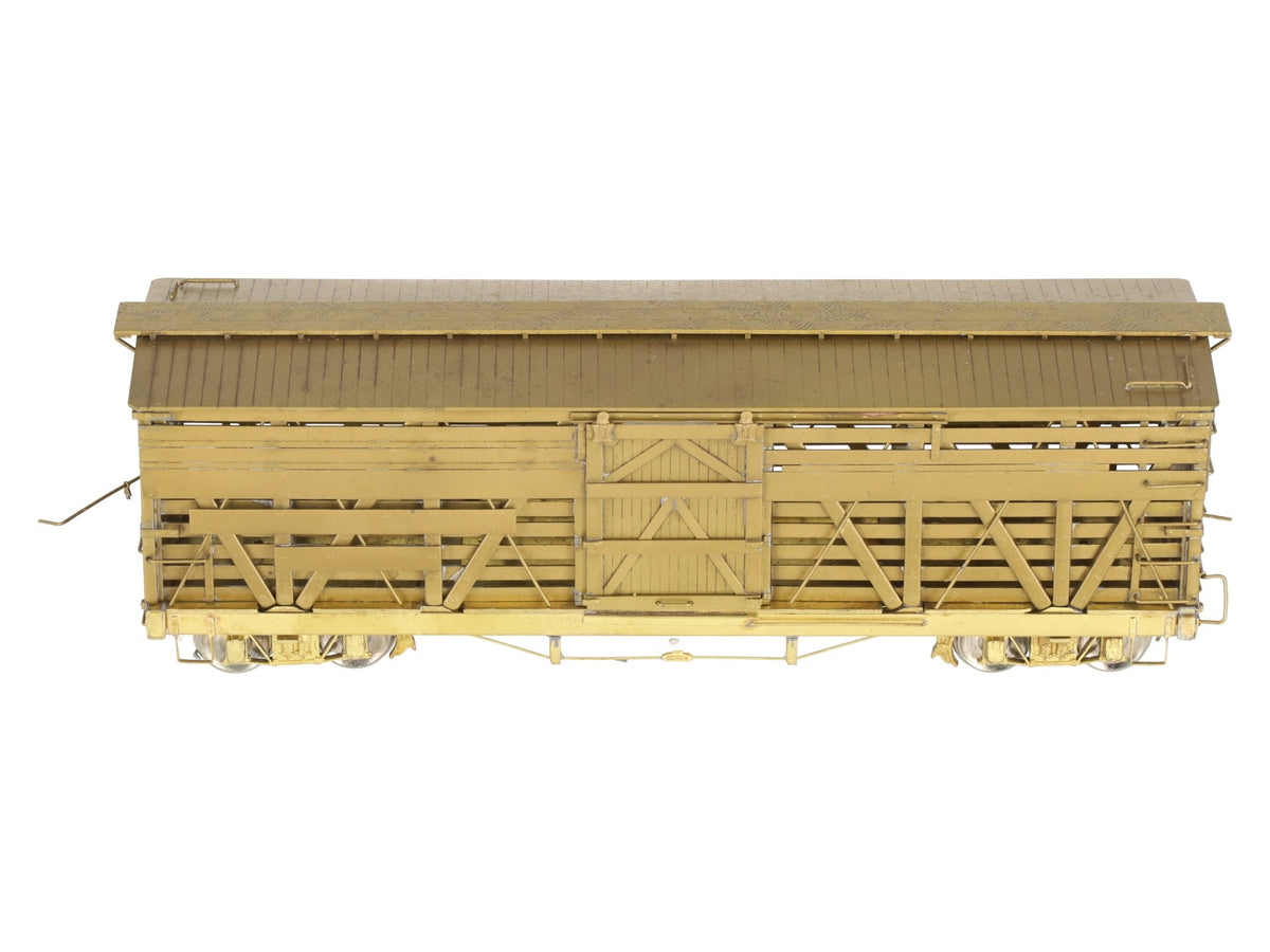 Empire Midland On3 Scale BRASS D&RGW Stock Car - Unpainted VG/Box