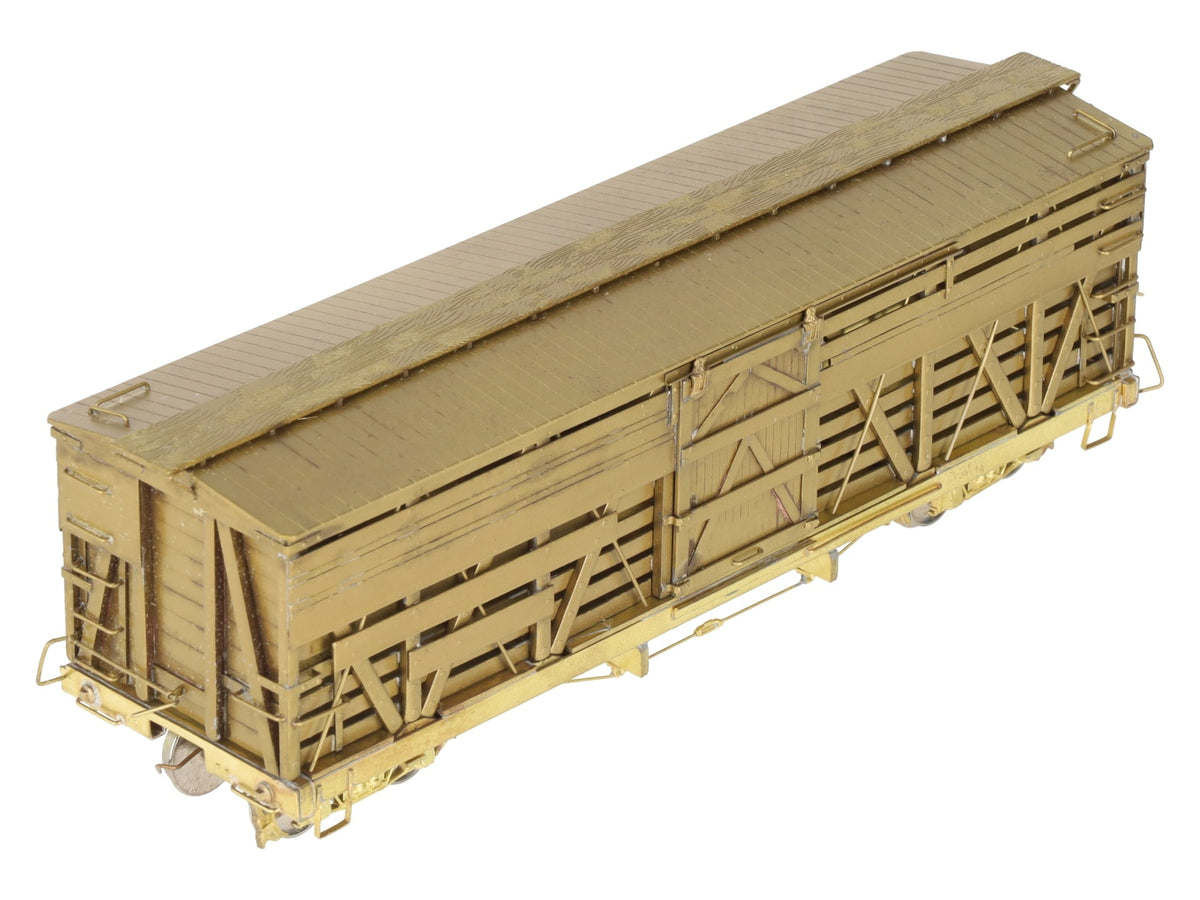 Empire Midland On3 Scale BRASS D&RGW Stock Car - Unpainted VG/Box