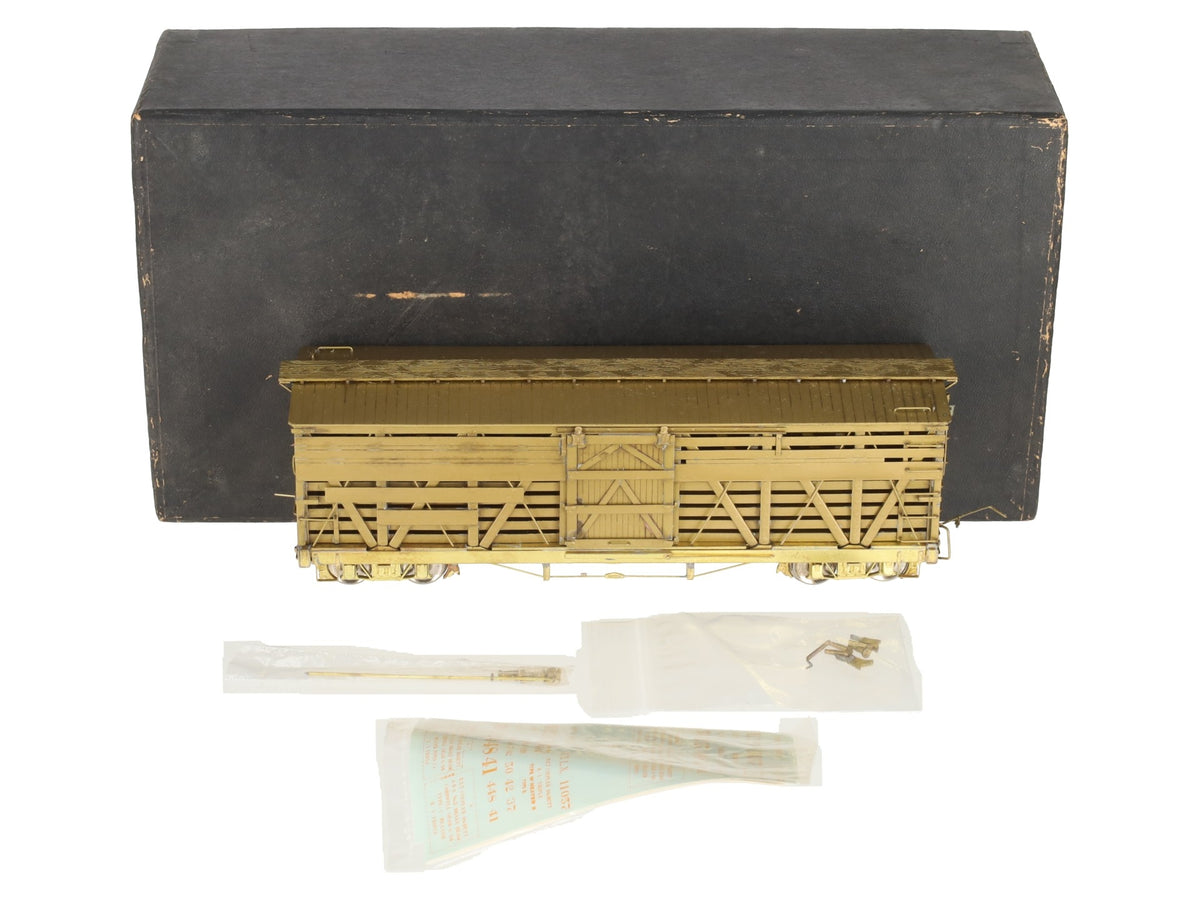 Empire Midland On3 Scale BRASS D&RGW Stock Car - Unpainted VG/Box