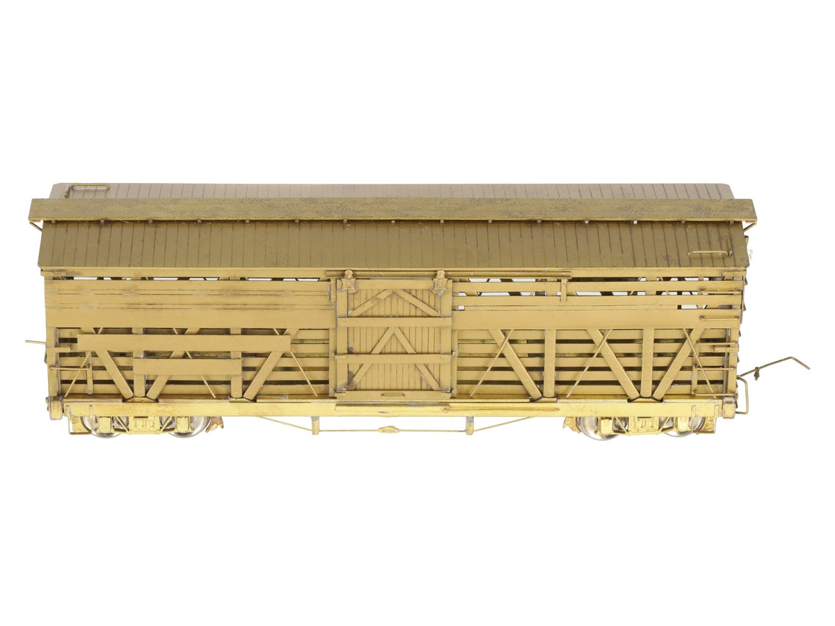 Empire Midland On3 Scale BRASS D&RGW Stock Car - Unpainted VG/Box