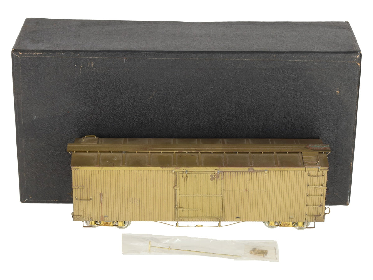 Empire Midland On3 Scale BRASS D&RGW Box Car - Unpainted VG/Box