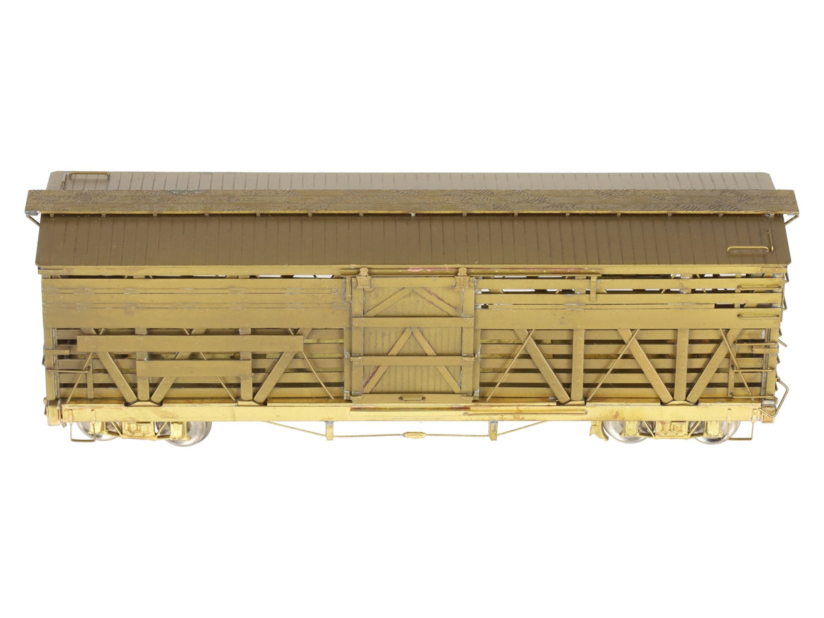 Empire Midland On3 Scale BRASS D&RGW Stock Car - Unpainted VG/Box