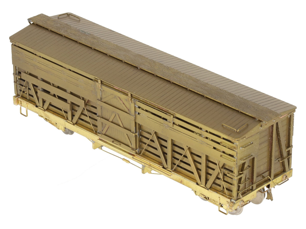 Empire Midland On3 Scale BRASS D&RGW Stock Car - Unpainted VG/Box