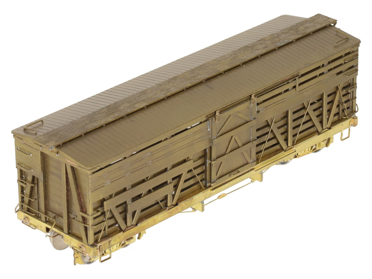 Empire Midland On3 Scale BRASS D&RGW Stock Car - Unpainted VG/Box