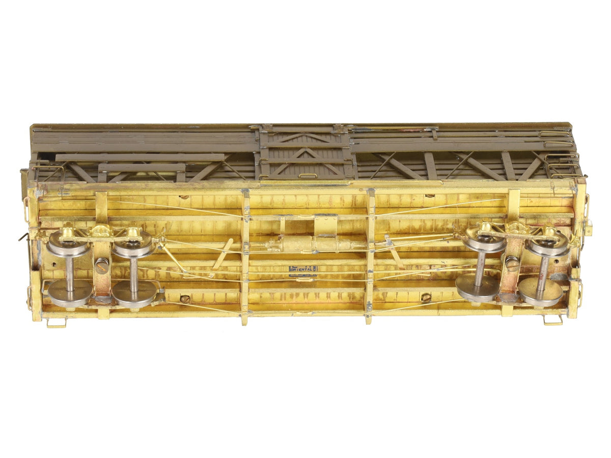 Empire Midland On3 Scale BRASS D&RGW Stock Car - Unpainted VG/Box