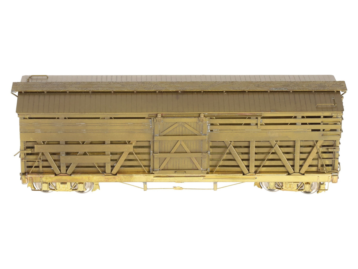 Empire Midland On3 Scale BRASS D&RGW Stock Car - Unpainted VG/Box