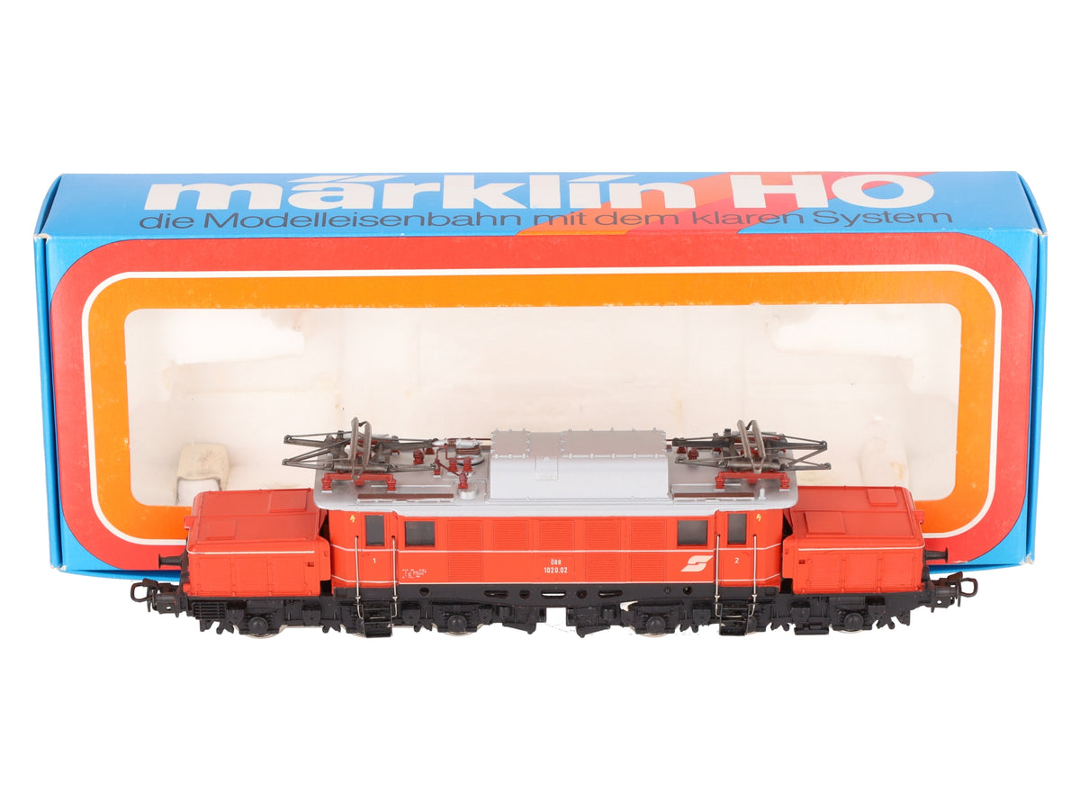 Marklin 3159 HO Scale Austrian Federal Railways Cl. Electric Locomotive #1020.02 EX/Box
