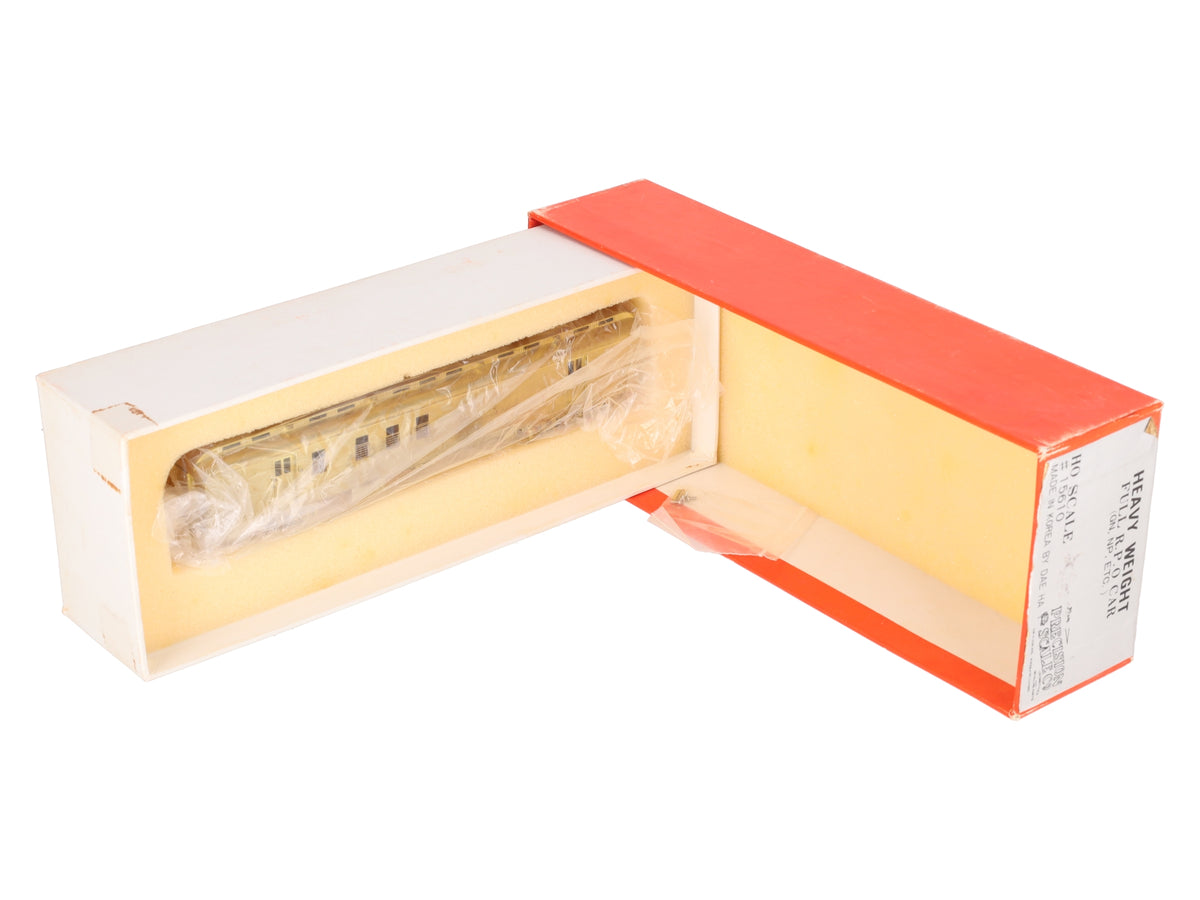 Precision Scale Co. 15610 HO Scale BRASS Undecorated Heavyweight Full R.P.O Car VG/Box