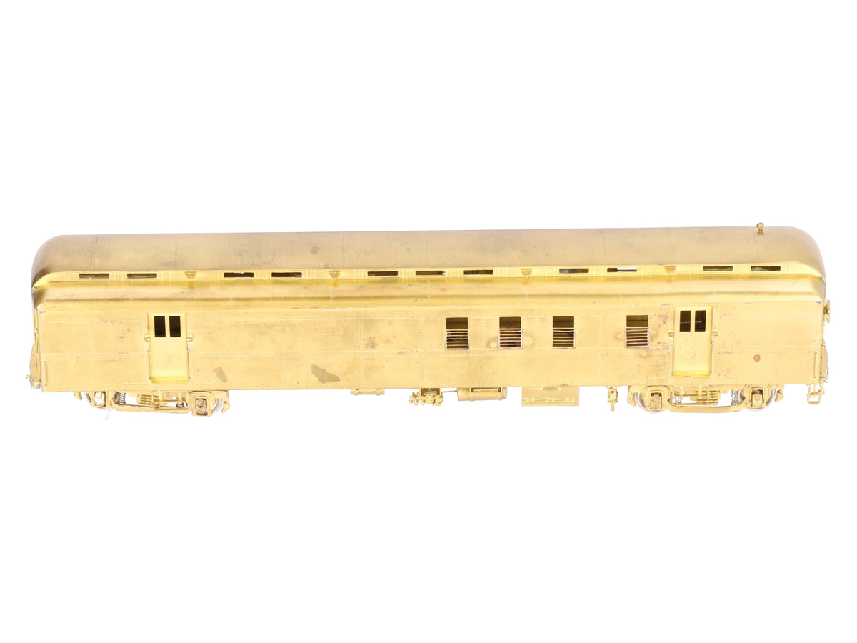 Precision Scale Co. 15610 HO Scale BRASS Undecorated Heavyweight Full R.P.O Car VG/Box