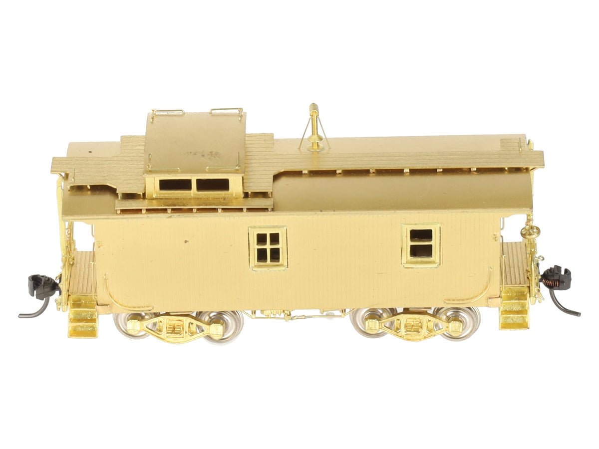 Precision Scale Company 15358 HO Scale BRASS NYC 1800 Series Caboose- Unpainted EX/Box