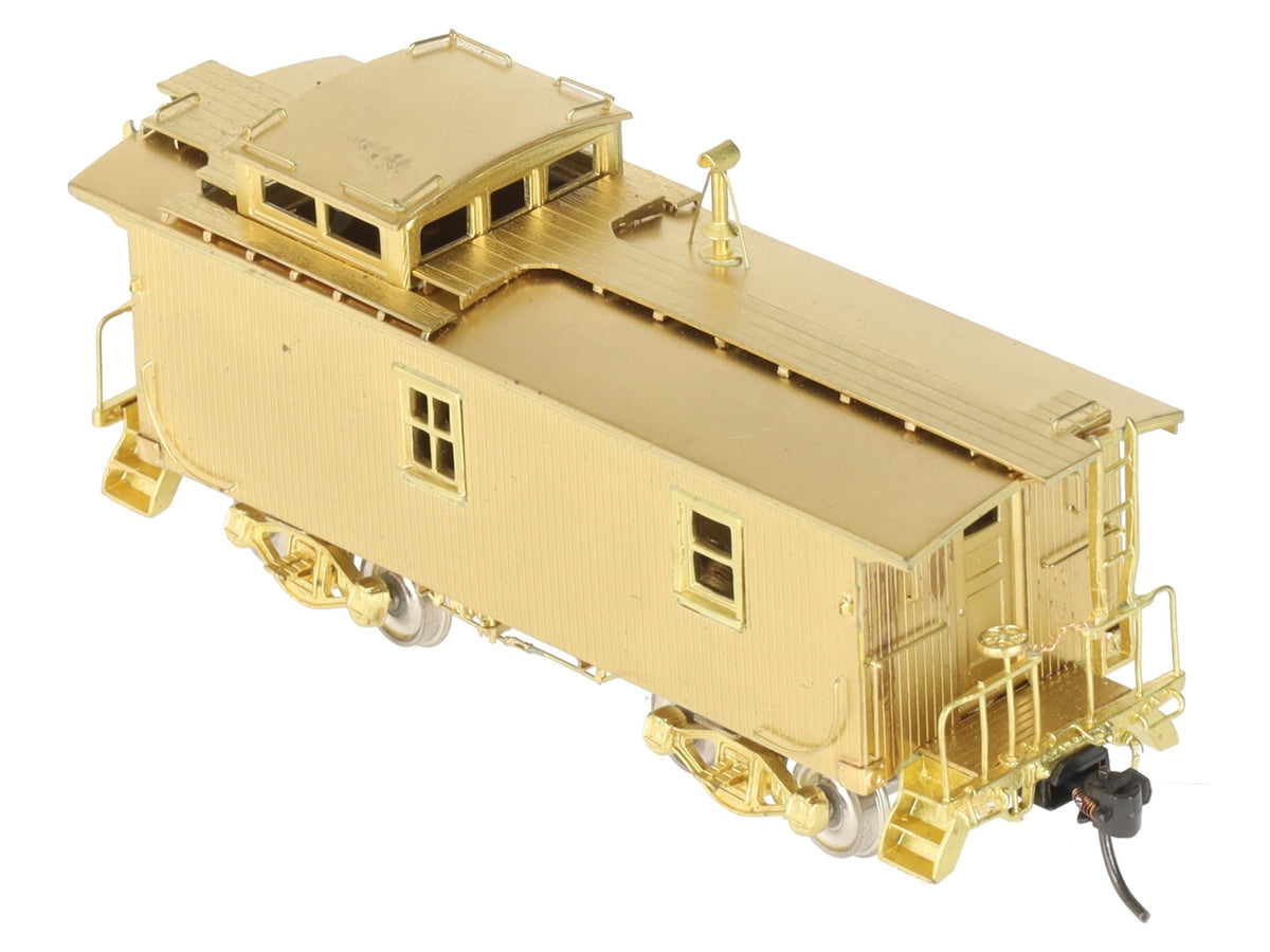 Precision Scale Company 15358 HO Scale BRASS NYC 1800 Series Caboose- Unpainted EX/Box