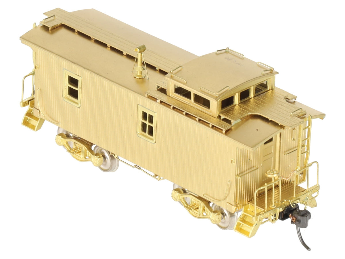 Precision Scale Company 15358 HO Scale BRASS NYC 1800 Series Caboose- Unpainted EX/Box