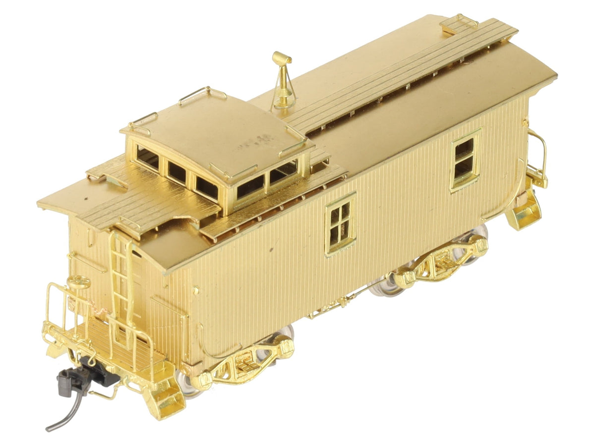 Precision Scale Company 15358 HO Scale BRASS NYC 1800 Series Caboose- Unpainted EX/Box