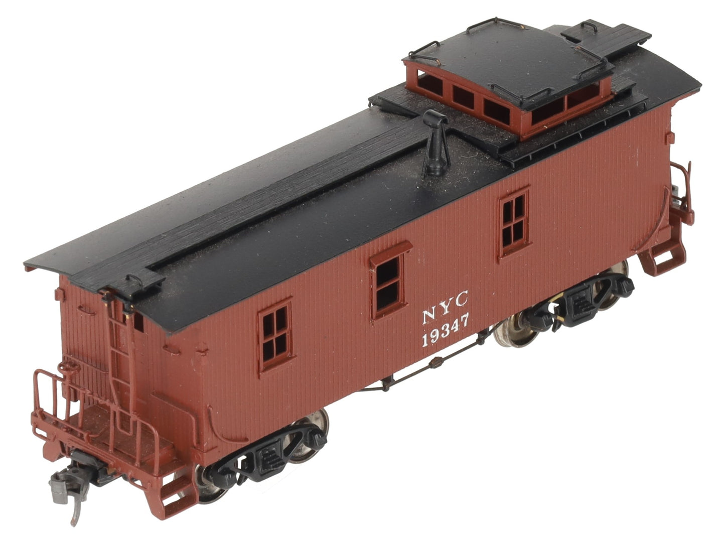 AWE HO BRASS New York Central "19000" Standard Caboose w/"AB" #19347 - Painted/Box