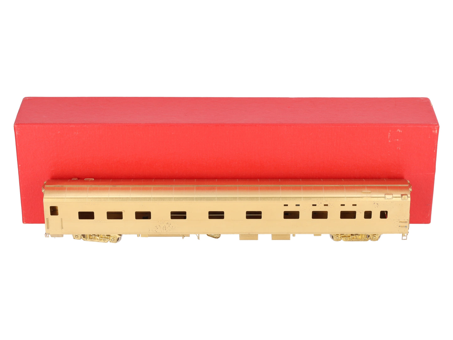 The Coach Yard HO Scale UP / C&NW BRASS "National" Sleeper Car - Unpainted EX/Box