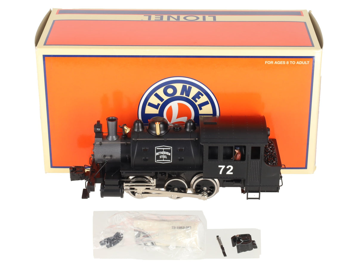 Lionel 6-28651 O Gauge Bethlehem Steel Dockside Switcher #72 EX/Box